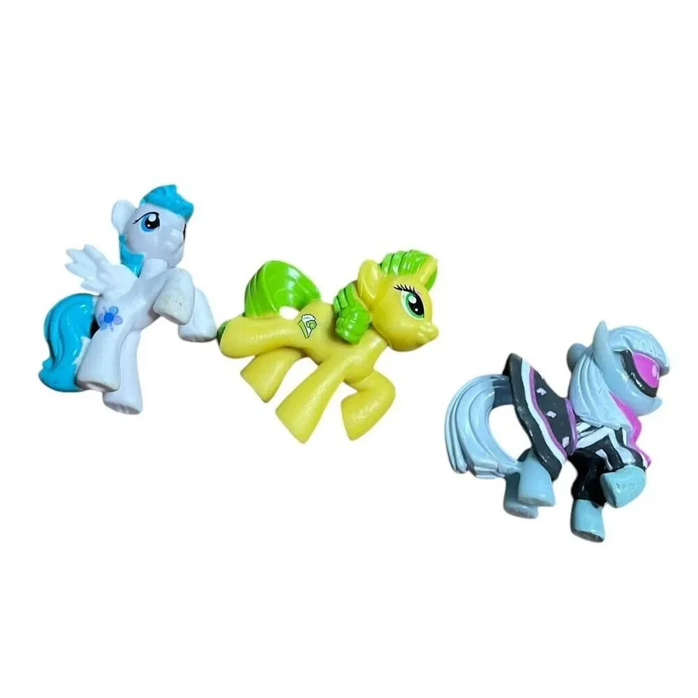 My Little Pony Hasbro Lot Of 7 Various Collectible Brushable Toys Rainbow Bright